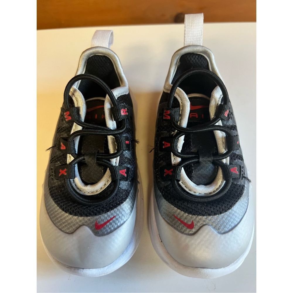 Nike Toddler Air Max Axis AH5224-009) Black Gray Sneakers Size 5C - Picture 7 of 9